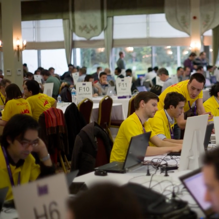 Alessandro Sulis acting as a Monitor at the European Connectathon 2013, Istanbul