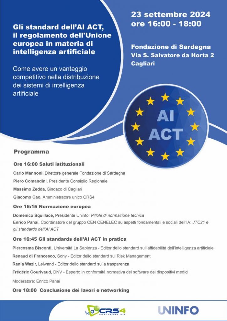 Locandina Convegno AI ACT