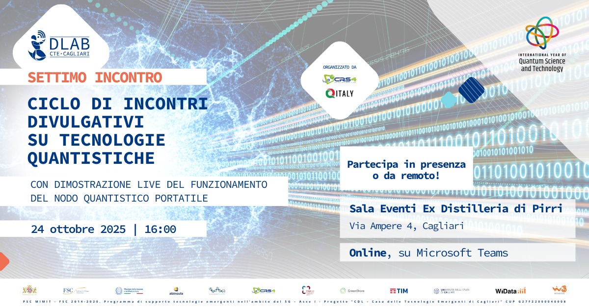 locandina evento Cagliari Digital Lab