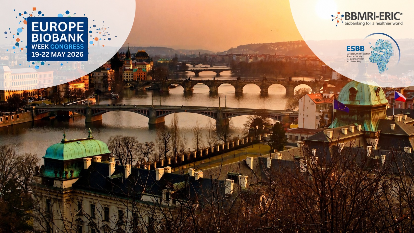 locandina European Biobank Week 2026 di Praga