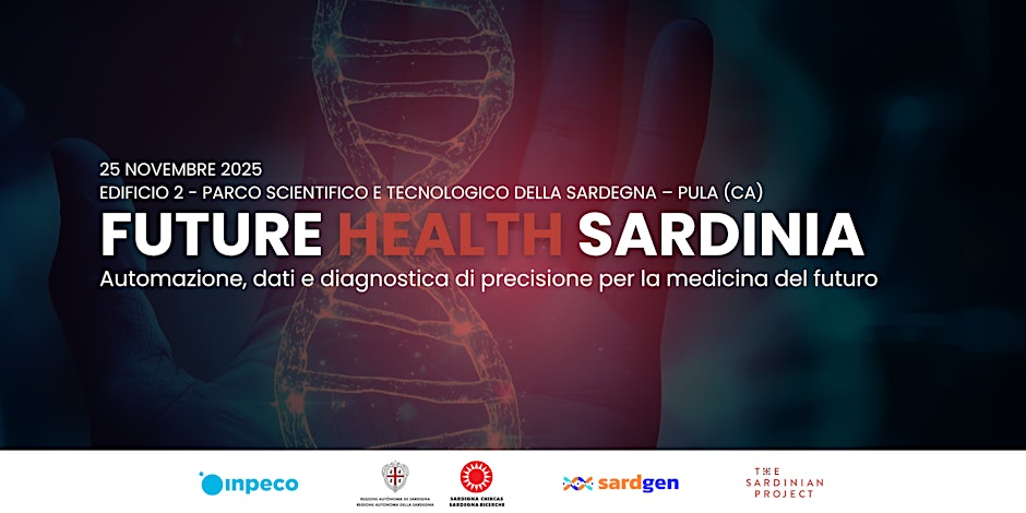 locandina evento Future Health Sardinia